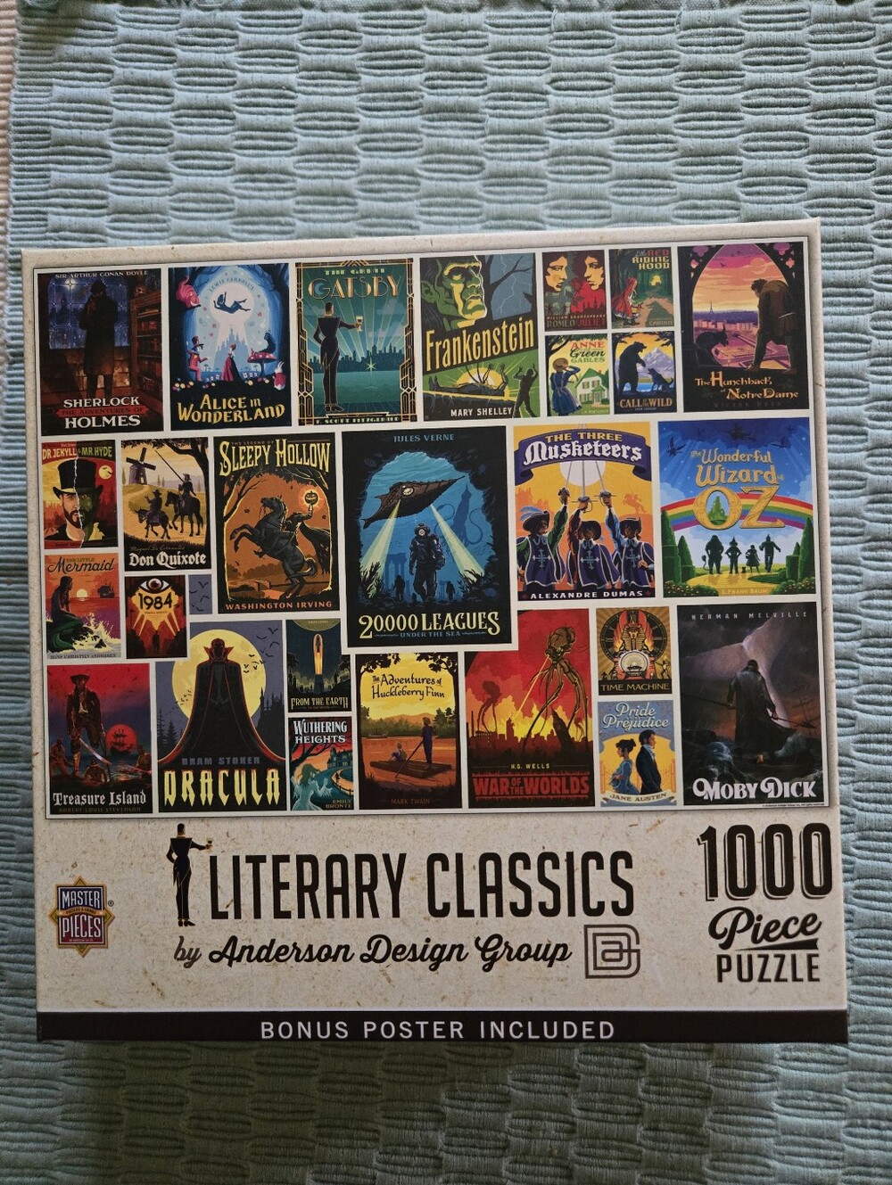 MasterPieces "Literary Classics" 1000 Piece Puzzle